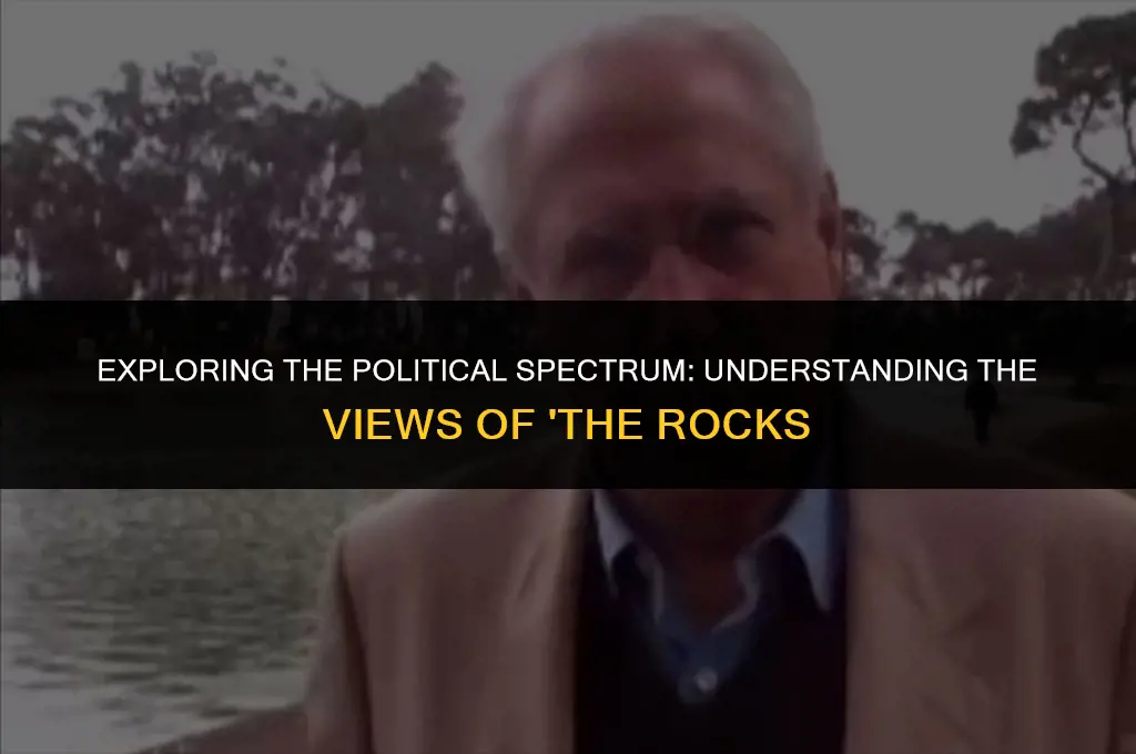 what are the rocks political views