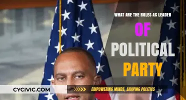 Leading a Political Party: Key Roles and Responsibilities Explained