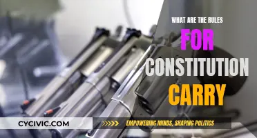 Understanding Constitutional Carry: Rules and Regulations