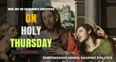 Holy Thursday: Sacraments Constituted by Jesus Christ
