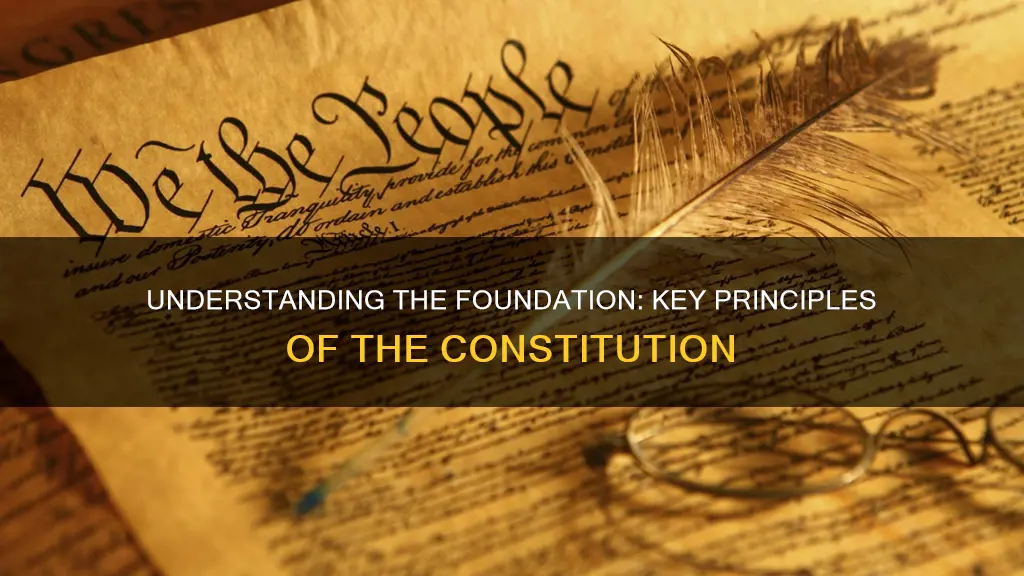 what are the seven key principles of the constitution