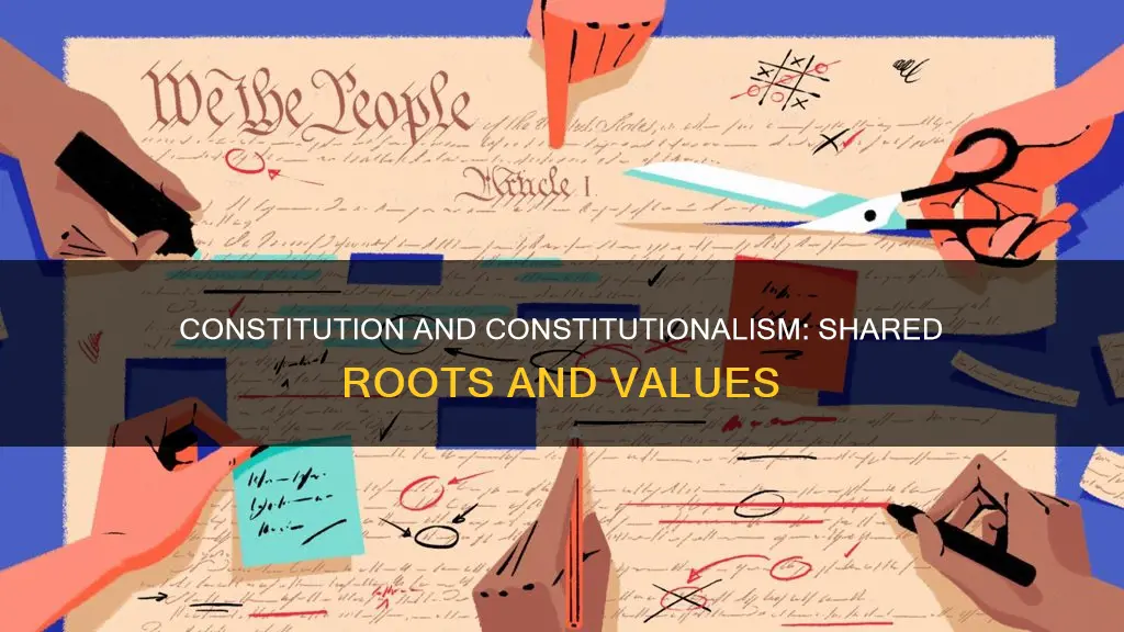 what are the similarities between constitution and constitutionalism
