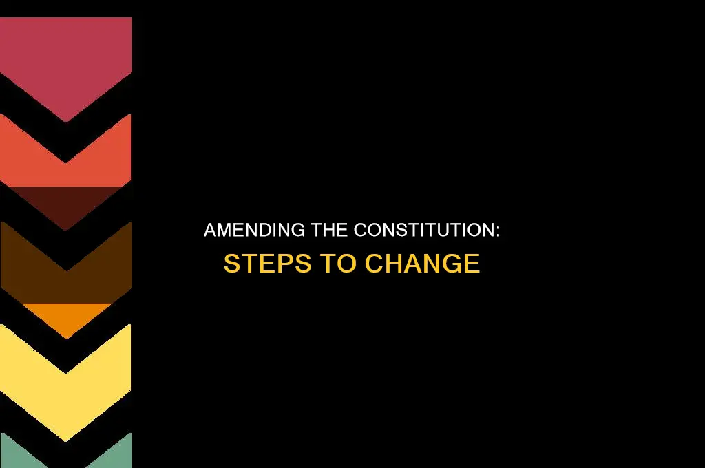 what are the steps in the constitutional amendment process