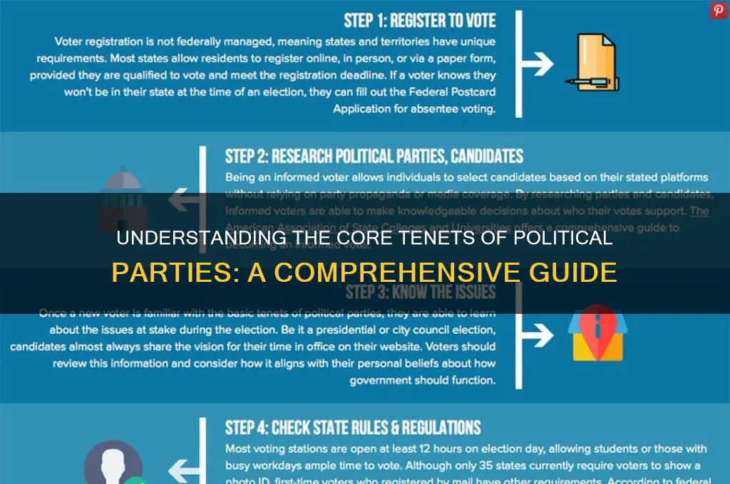 what are the tenets of political parties