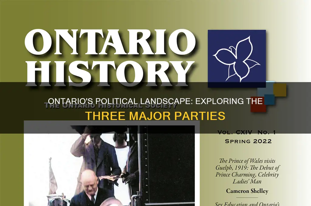 what are the three main political parties in ontario