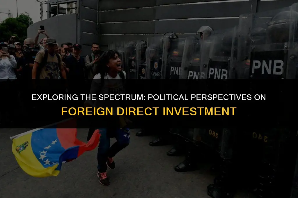 what are the three political views on fdi