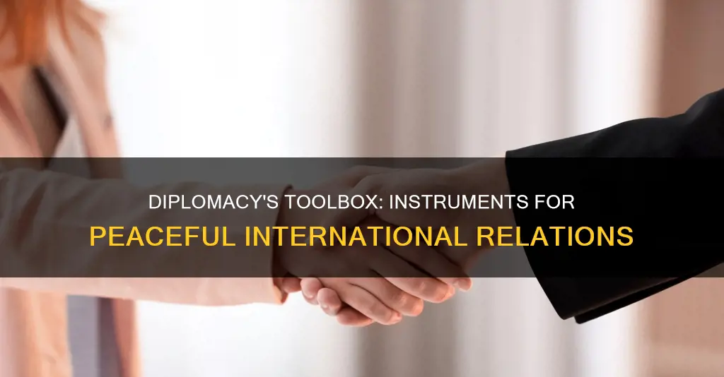 what are the tools of diplomacy
