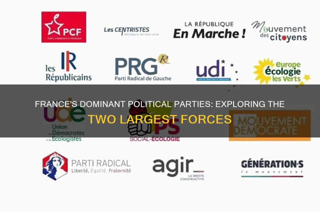 what are the two largest political parties in france