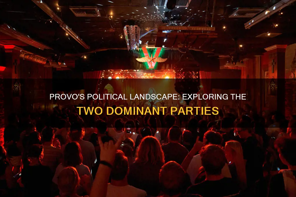 what are the two main political parties in provo