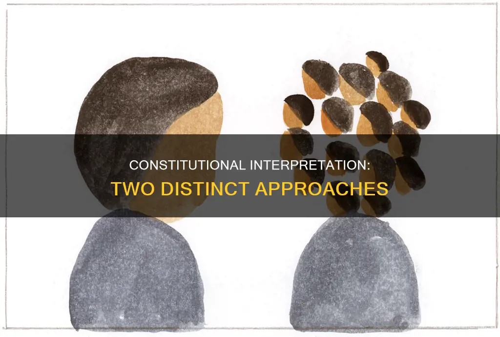 what are the two types of constitutional interpretation