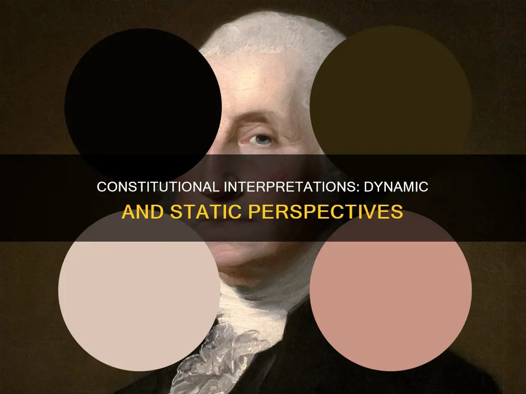 what are the two types of constitutional interpretations