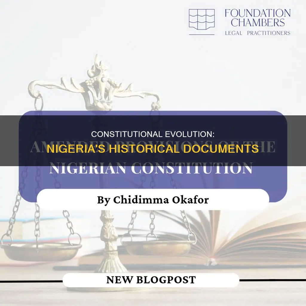 what are the types of constitution operational in nigeria