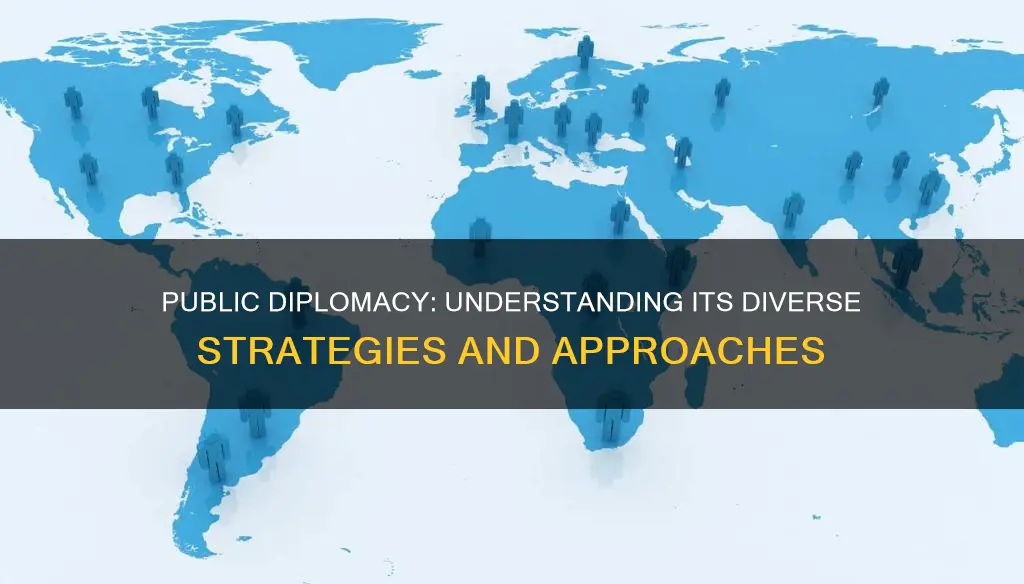 what are the types of public diplomacy