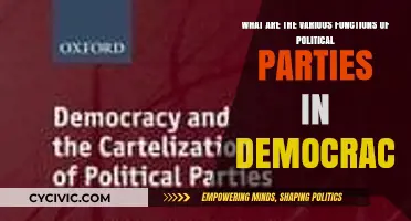 Political Parties' Vital Roles in Shaping Democratic Governance and Society