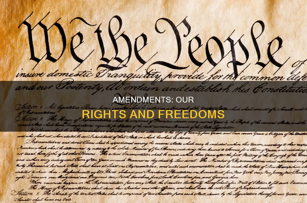 what are then amendments