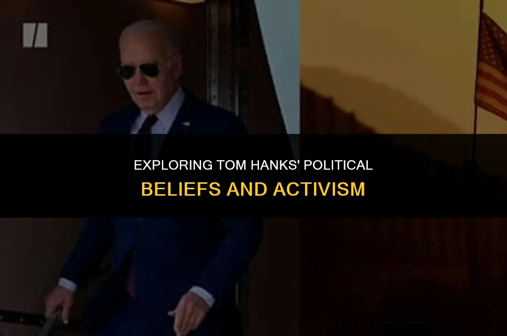 what are tom hanks political views