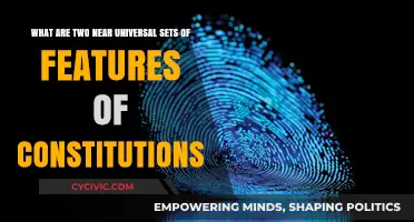 Constitutional Commonalities: Two Universal Feature Sets Explored