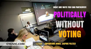 Beyond the Ballot: Diverse Ways to Engage in Politics Without Voting