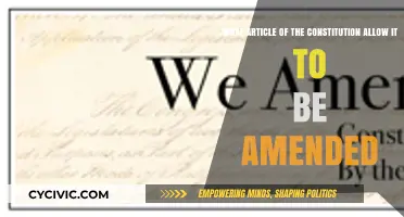 Amending the Constitution: Understanding the Article's Power