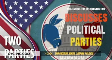 Exploring the Constitution: Which Article Addresses Political Parties?