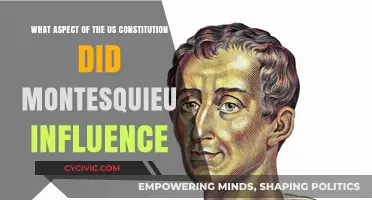 Montesquieu's Influence on the US Constitution's Separation of Powers