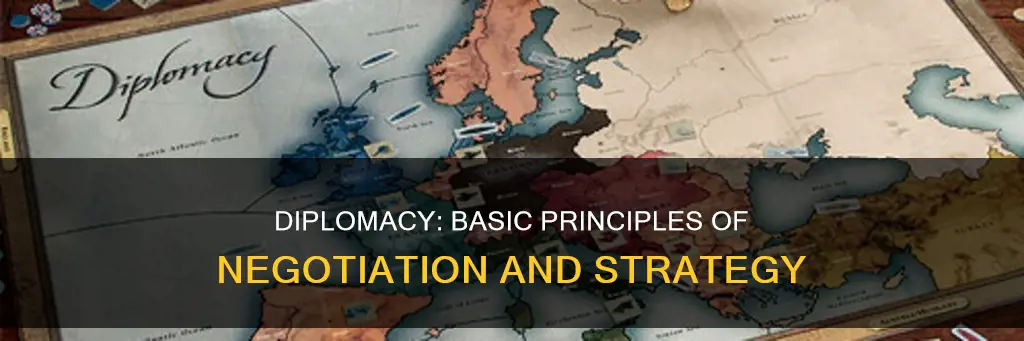 what basic principles is the game diplomacy formed upon