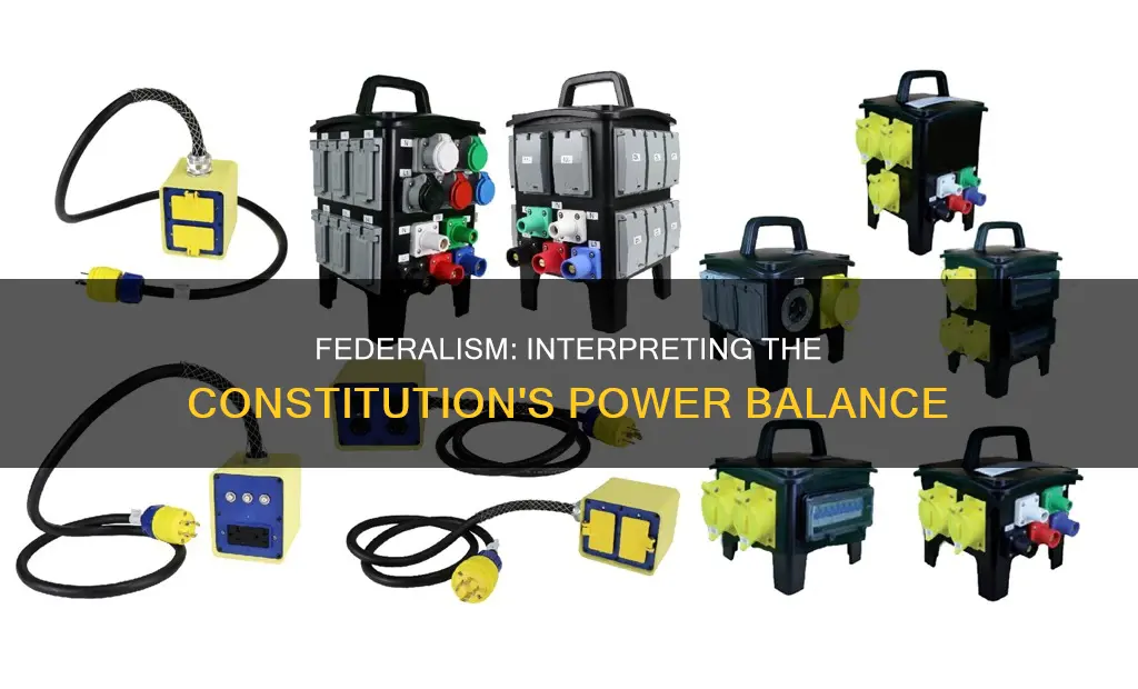 what best defines the constitutional interpretation of federalism