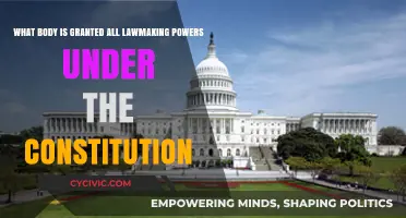 The Constitution: Lawmaking Powers Explained