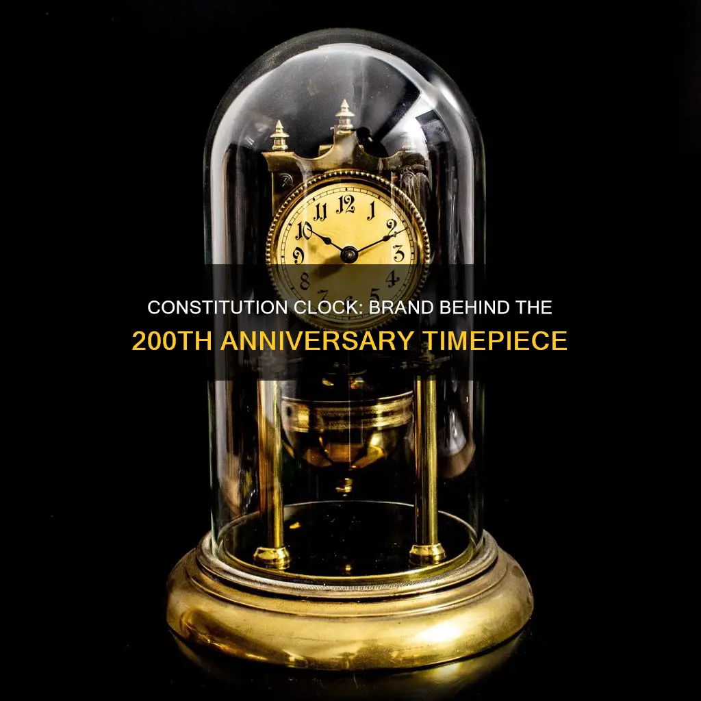 what brand is the 200th anniversary constitution clock