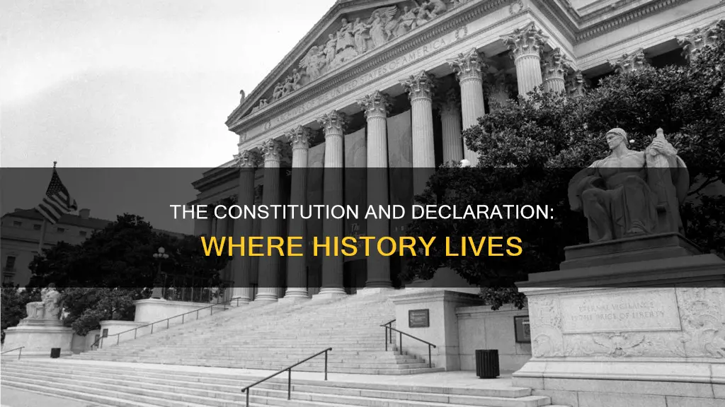what building is the constitution and declaration of independence