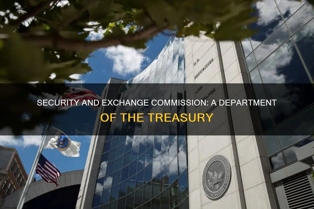 what cabinet department is security and exchange commission