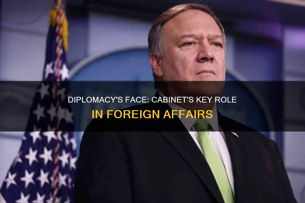 what cabnet member is responsible for carrying out diplomact