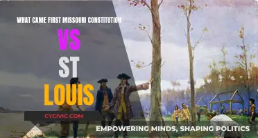 St. Louis vs. Missouri Constitution: Which Came First?