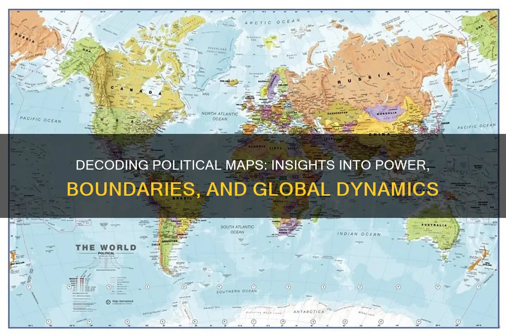 what can be learned from a political map