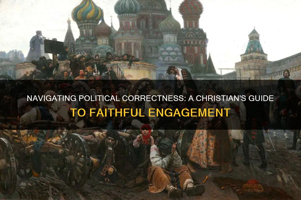 what can christians do about political correctness