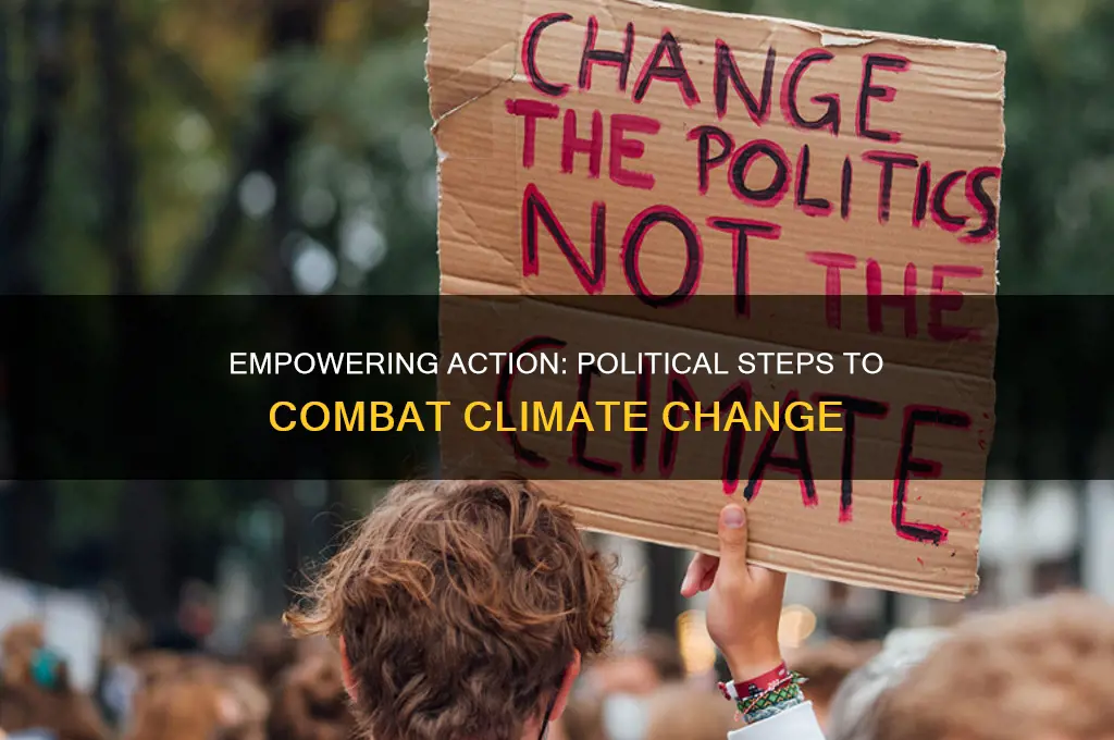what can i do politically about climate change