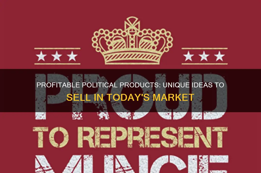 what can i sell related to politics