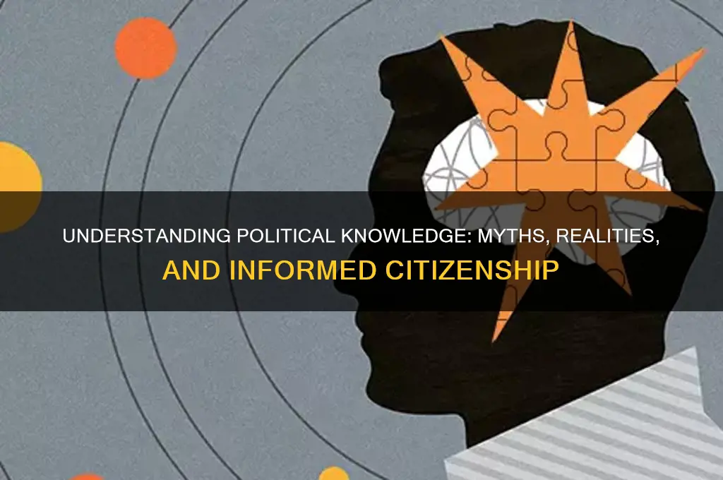 what can most accurately be said about political knowledge