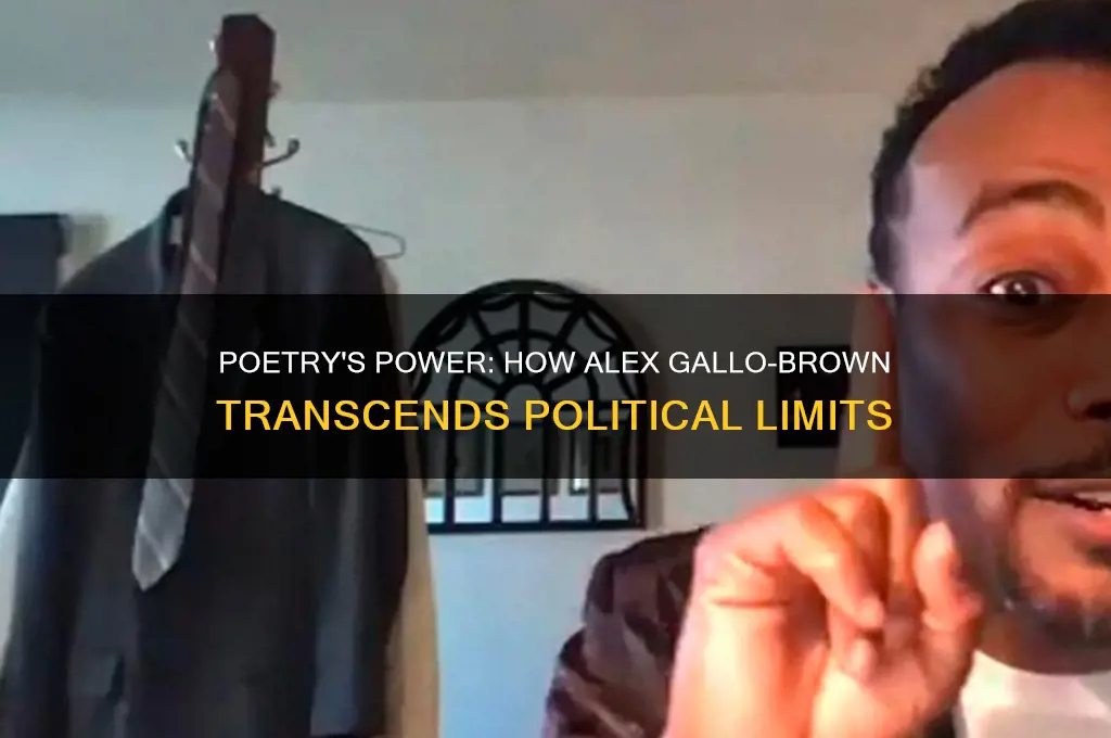 what can poetry do that politics can