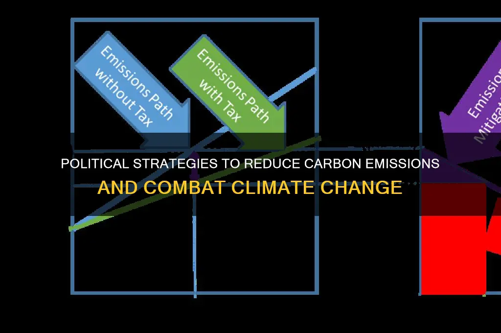 what can we do politically to lower carbon emissions
