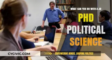 JD-PhD in Political Science: Diverse Career Paths and Opportunities
