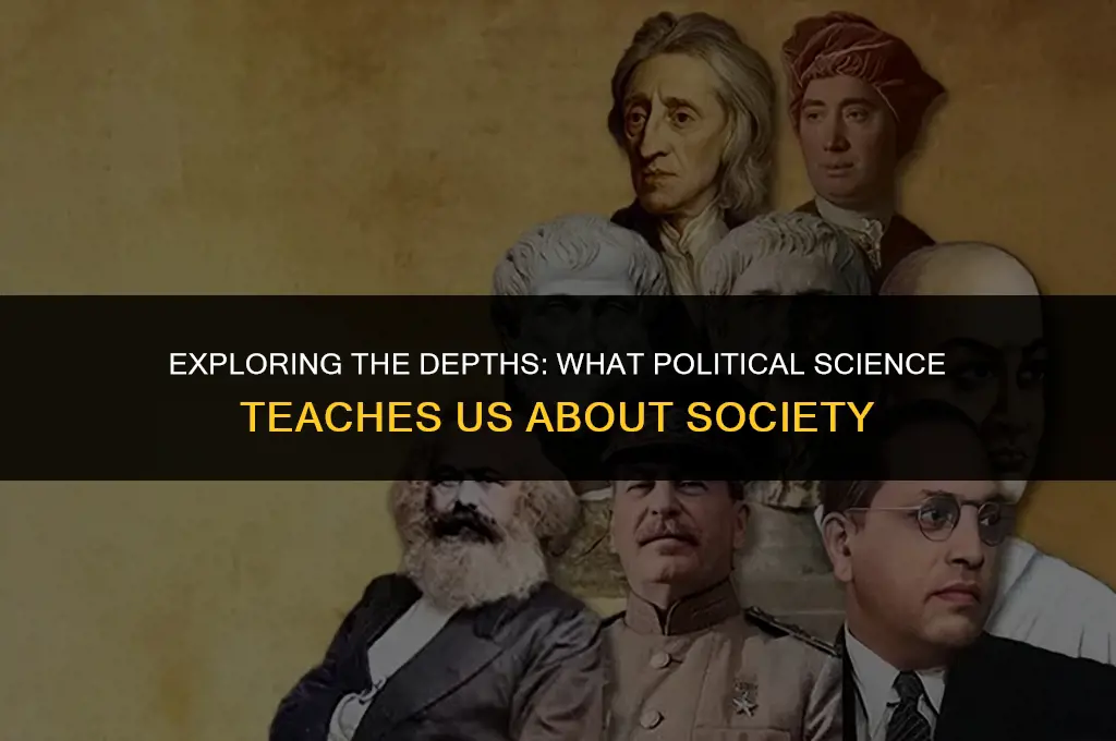 what can you learn from political science