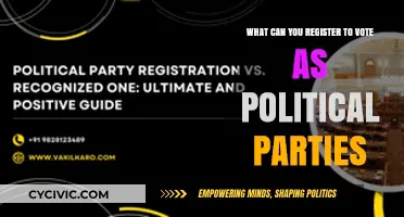 Registering Political Parties: A Guide to Voter Representation and Participation