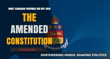 Quebec Refused to Sign Canada's Amended Constitution