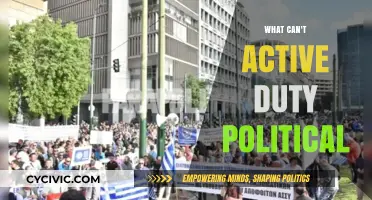 Exploring the Limits: What Active Duty Political Can't Do