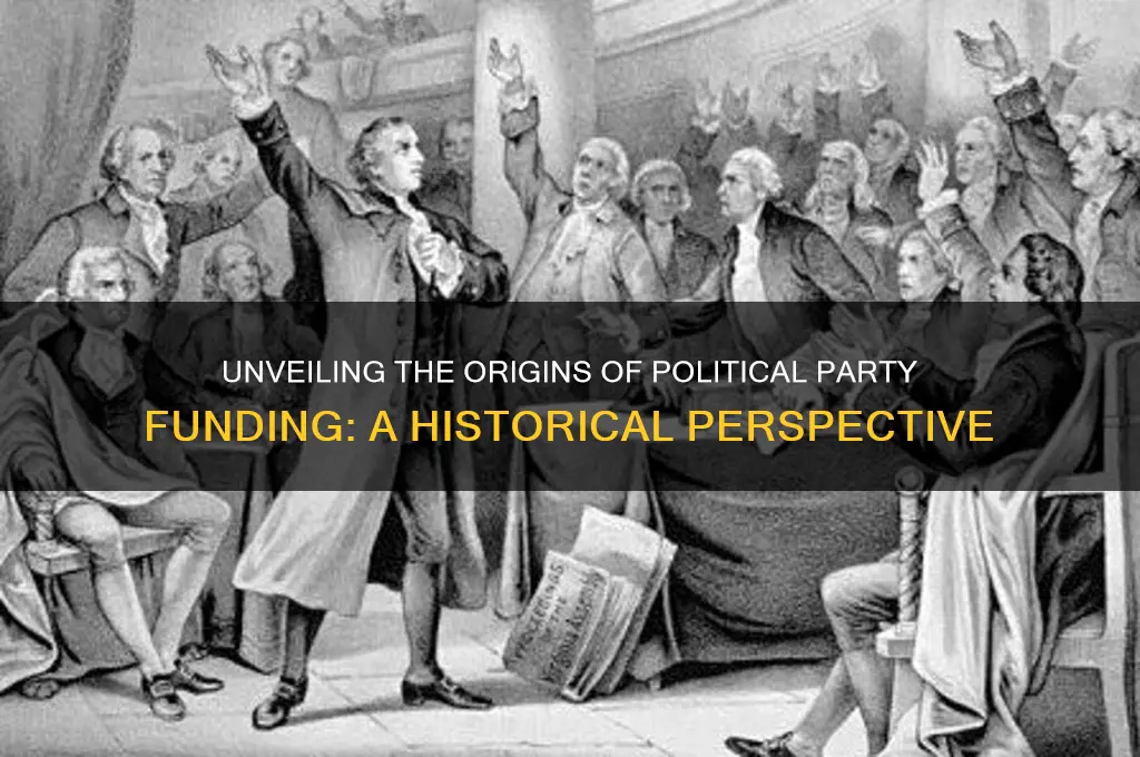 what caused political parties to fund