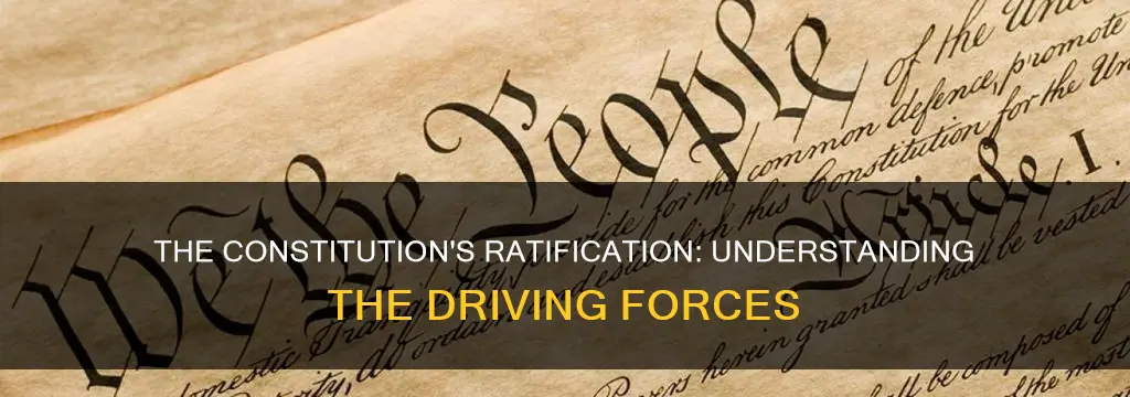 what caused the constitution to be ratified