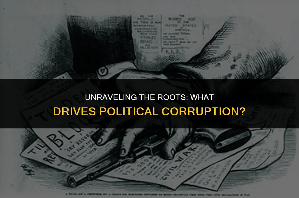 what causes political corruption