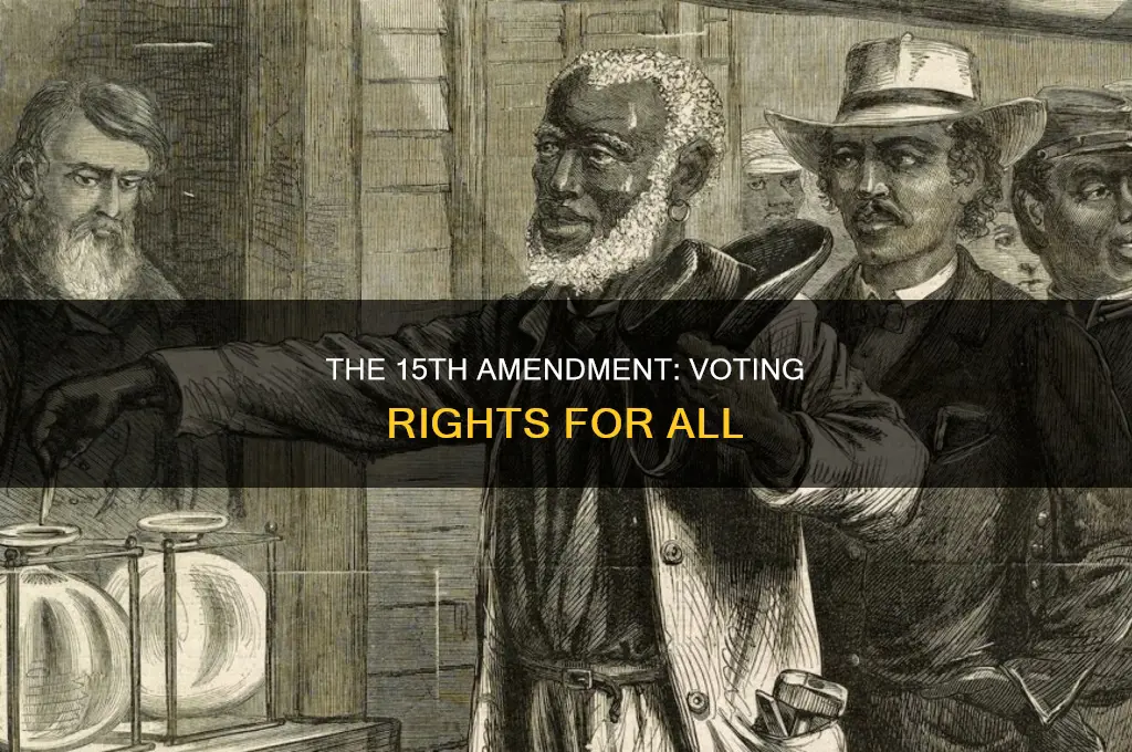 what change to the constitution does amendment 15 provide