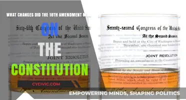 Amendment Impact: 18th Amendment's Constitutional Changes